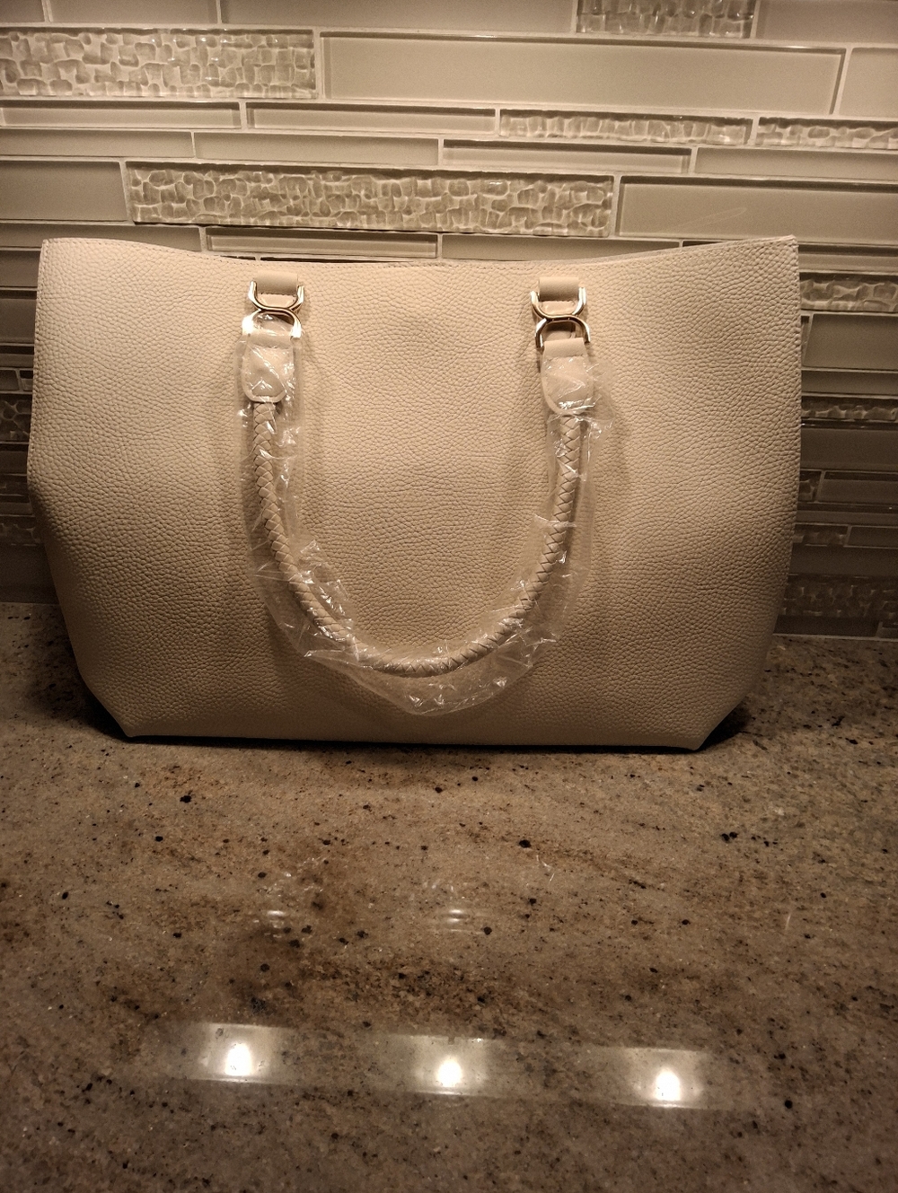 Ulta Beauty Cream Tote Bag
